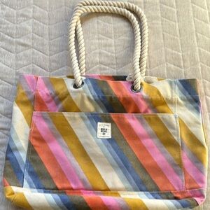 Billabong beach tote bag